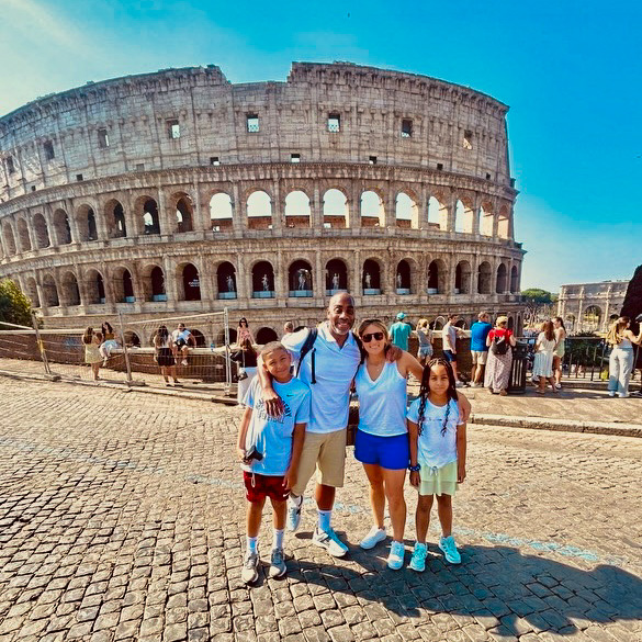 Cornell, Melissa, Bryce and Niya Thomas